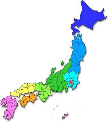 MAP:Japan